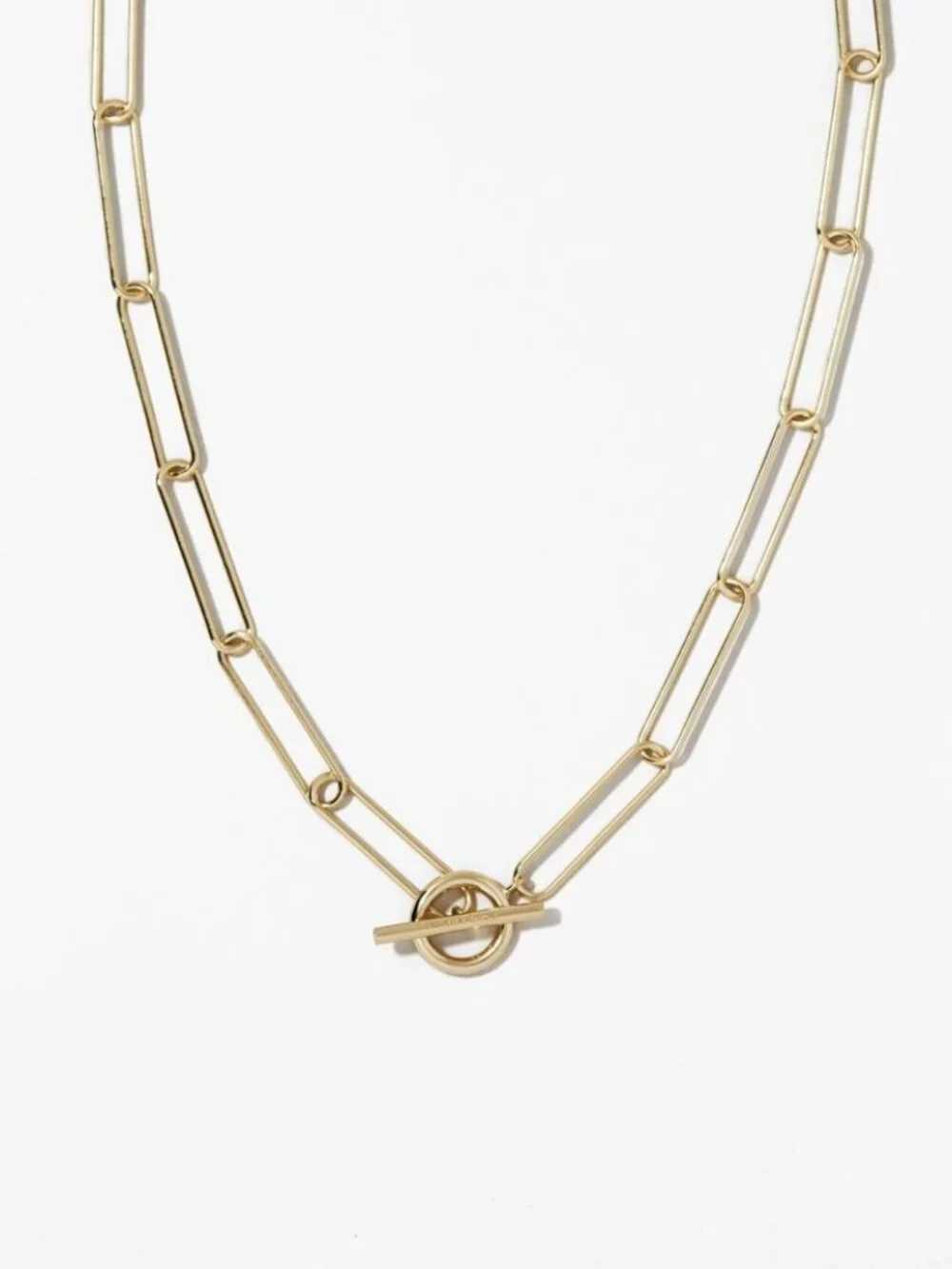 Ana Luisa Paper Clip Chain Necklace - Alyssa